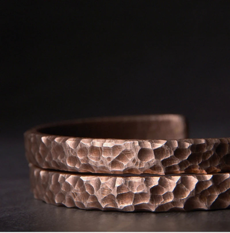 Rustic Copper Metal Bracelet for Men