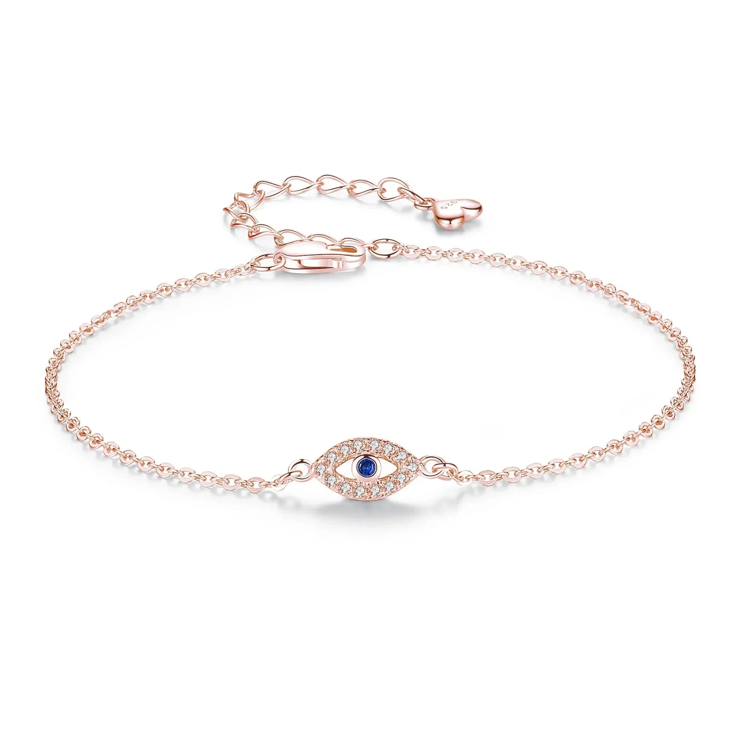 Lucky Blue Stone Evil Eye Bracelet