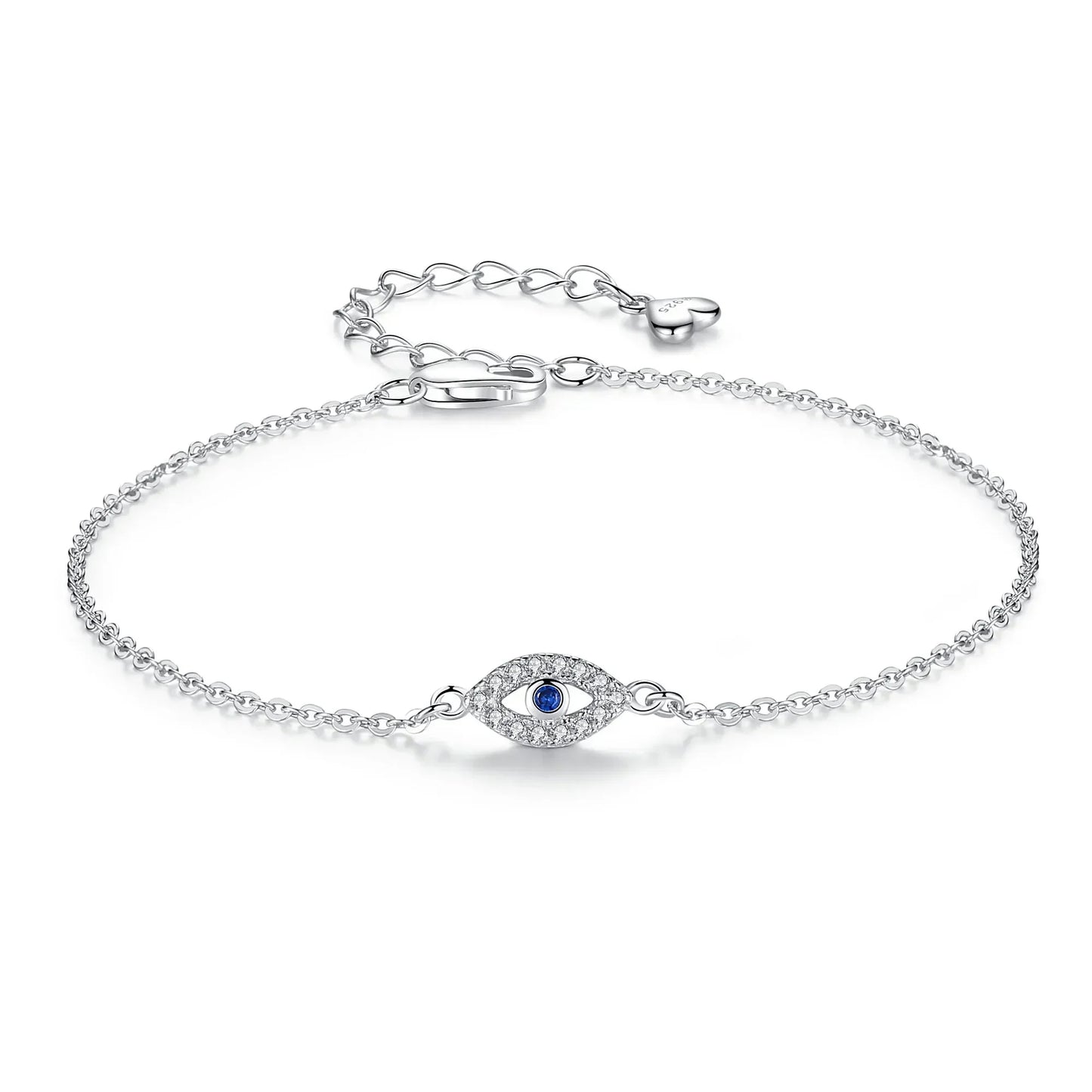 Lucky Blue Stone Evil Eye Bracelet