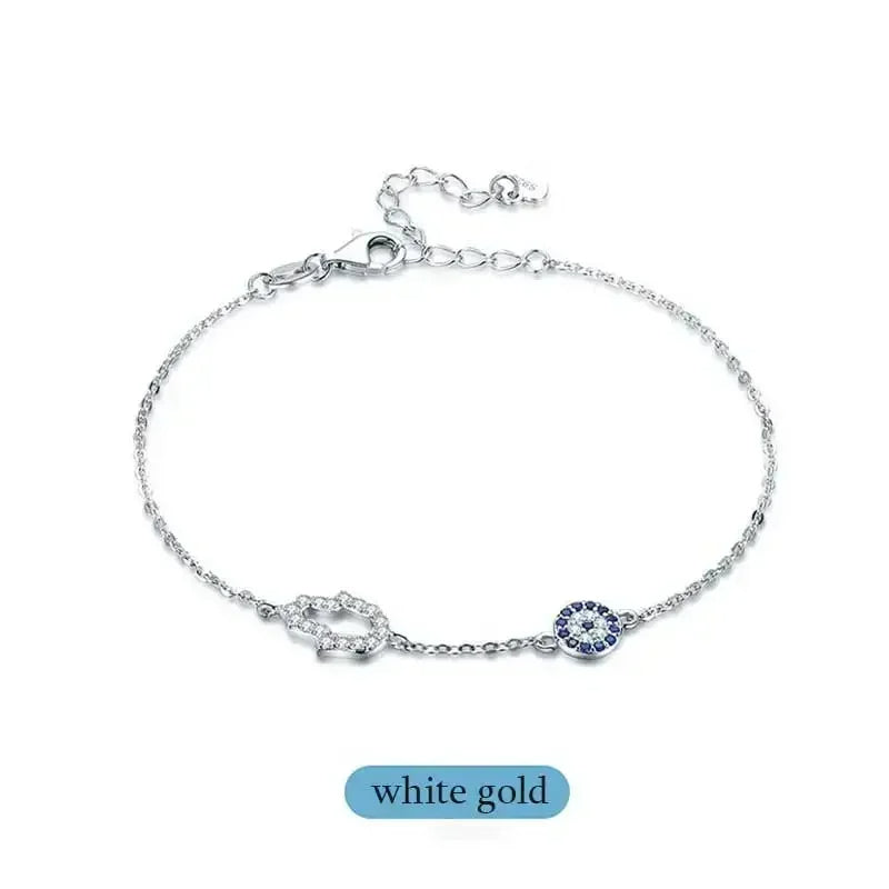Good Luck Blue Evil Eye Chain Bracelets
