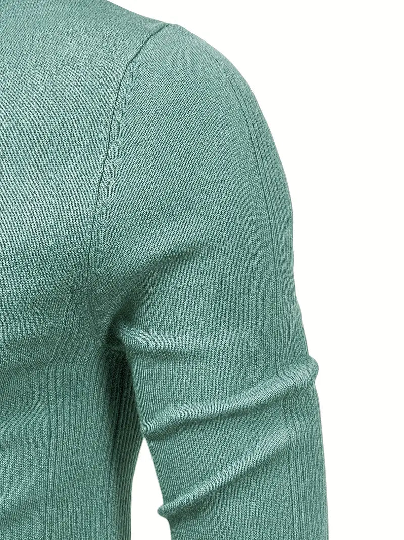 Men's Slim-Fit Knit Turtleneck Sweater