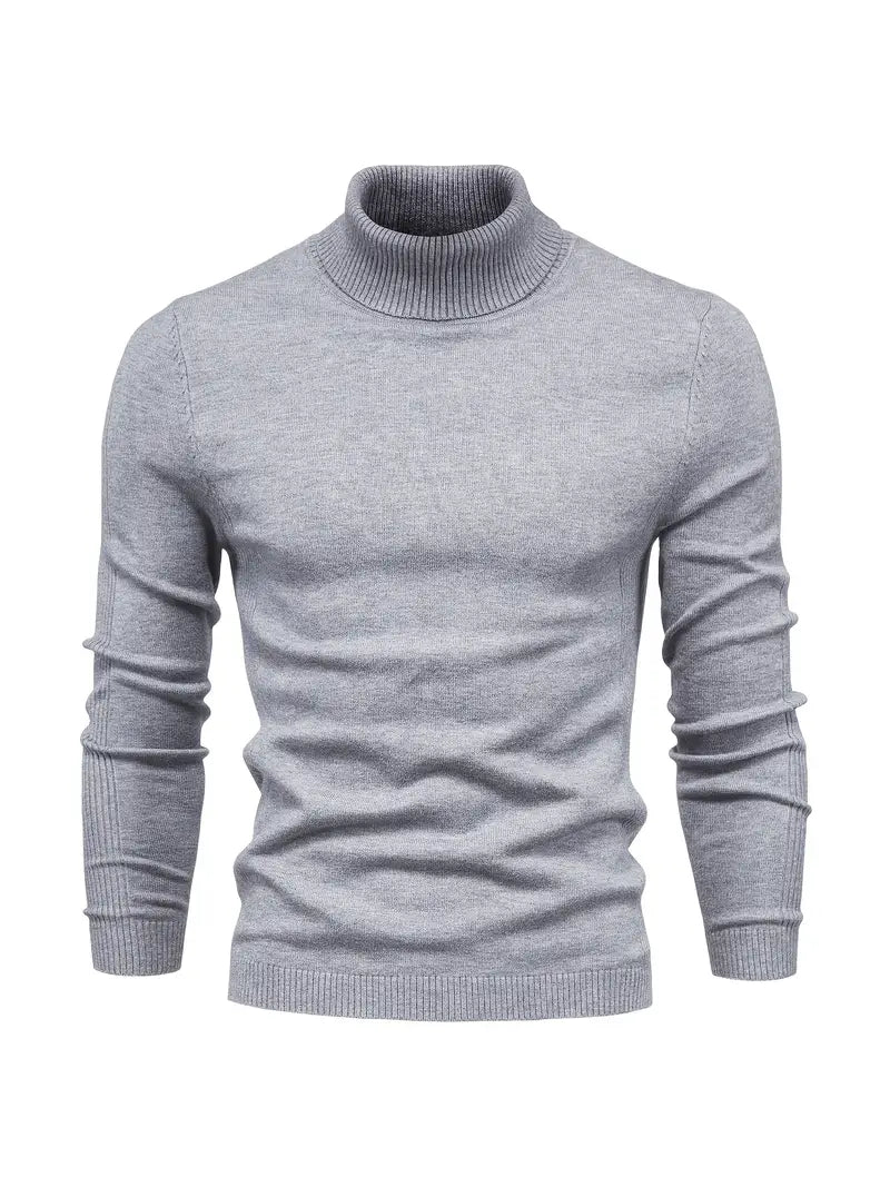 Men's Slim-Fit Knit Turtleneck Sweater