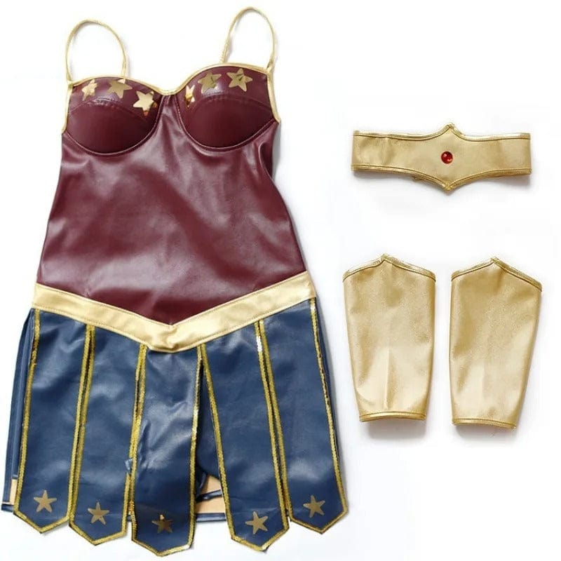 Women’s Warrior-Inspired Cosplay Costume Set