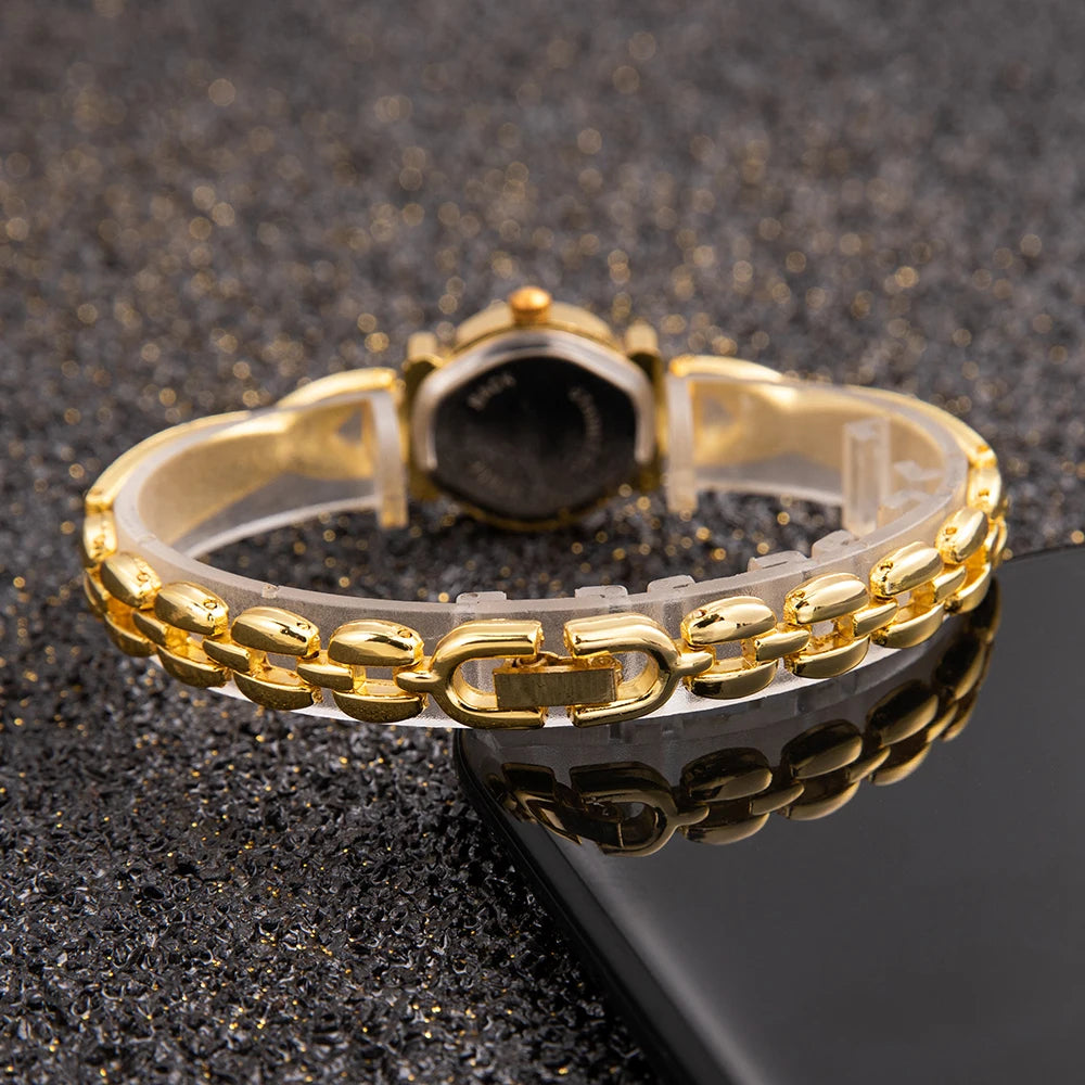 Celestia Vintage Gold Watch