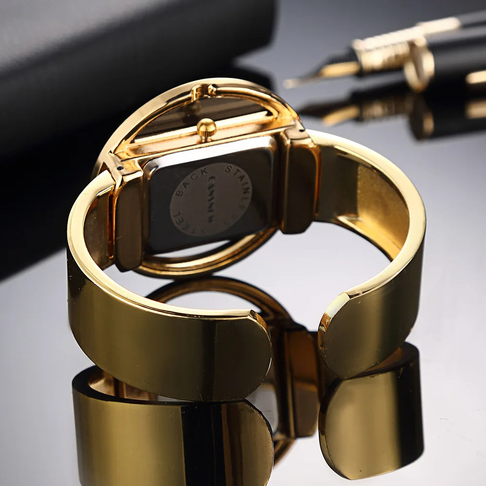 AURA - Modern Cuff Bracelet Watch for Women