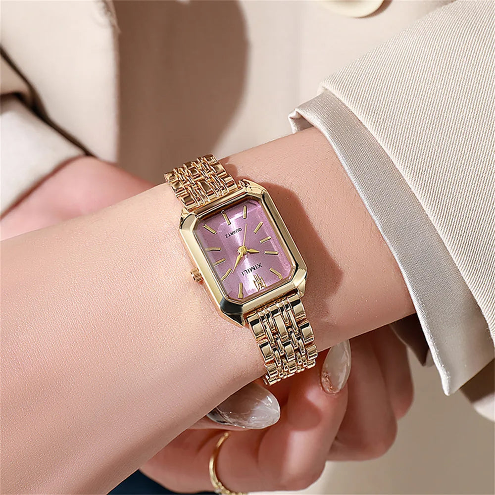 VERONA - Elegant Women's Square Dial Watch
