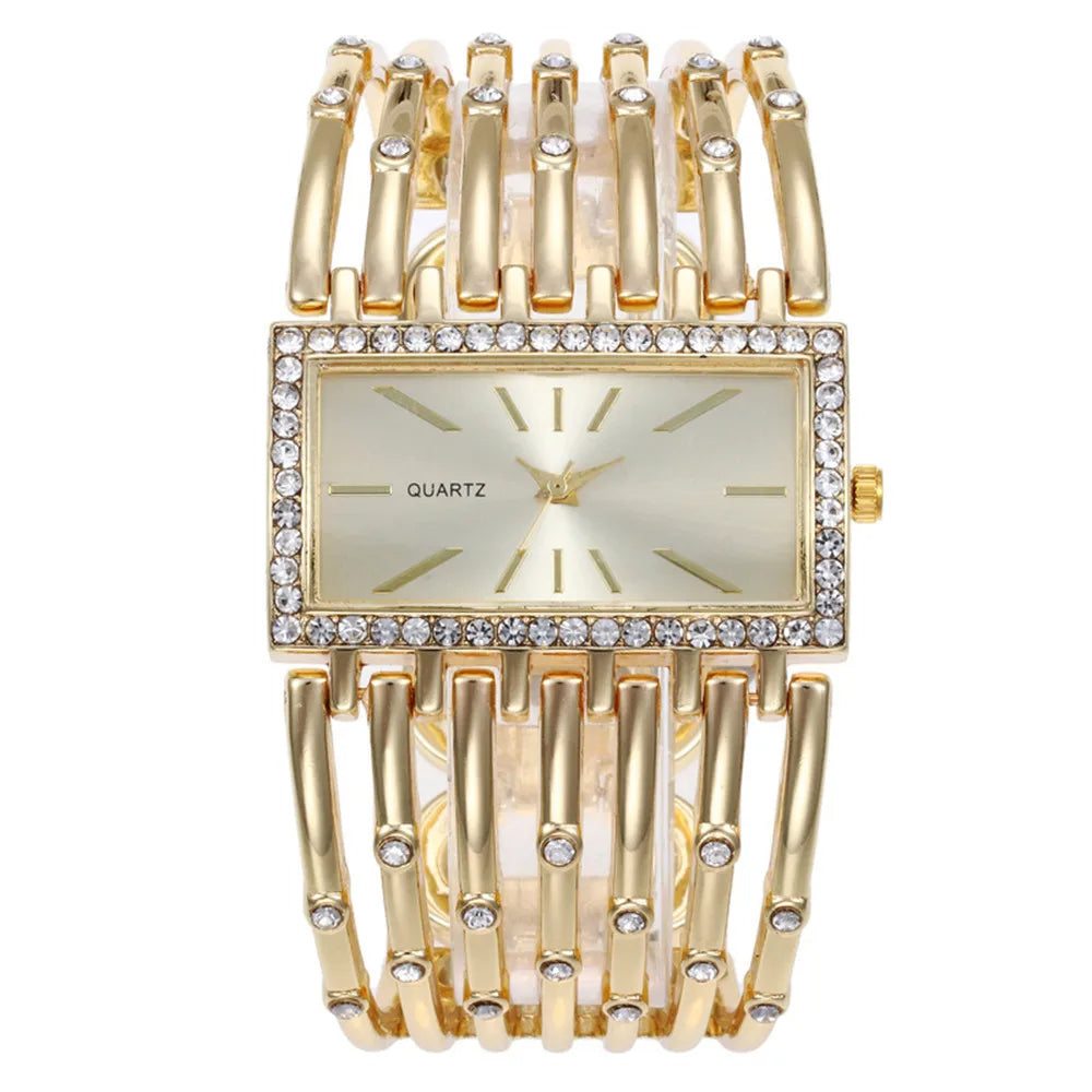 ELARA - Women's Rectangular Bracelet Watch