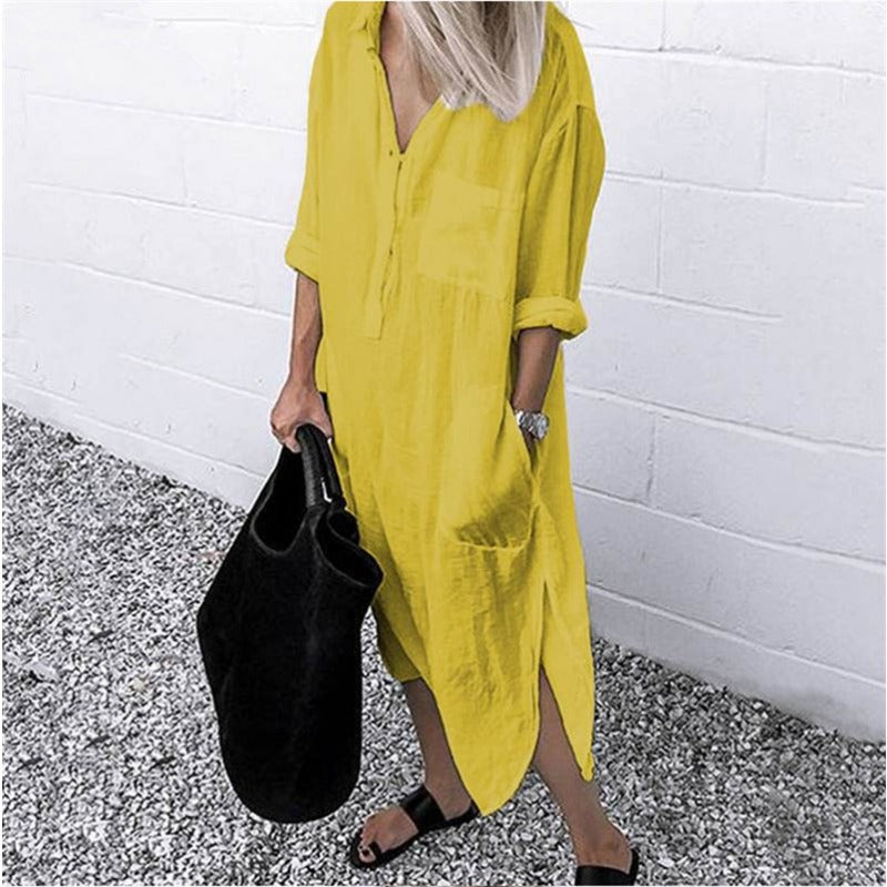 Effortlessly Chic Lightweight Summer Maxi Dress