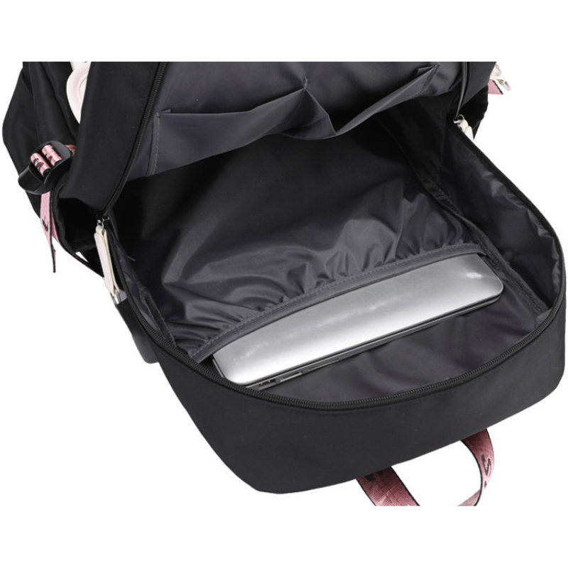 Pusheen Backpack – Large Capacity School Bag for Laptop & Travel
