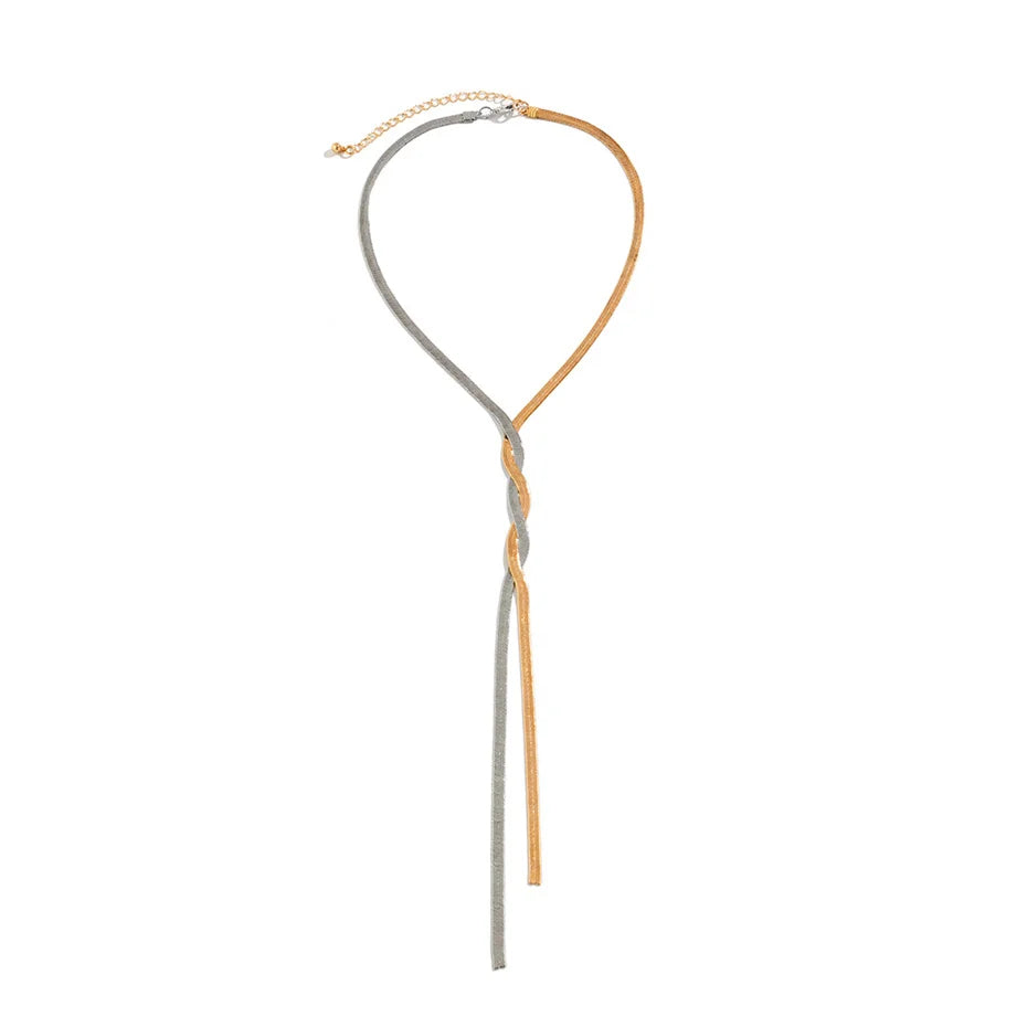 LUMINA – Elegant Long Chain Necklace