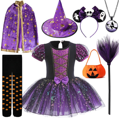 Girls’ Halloween Witch Dress