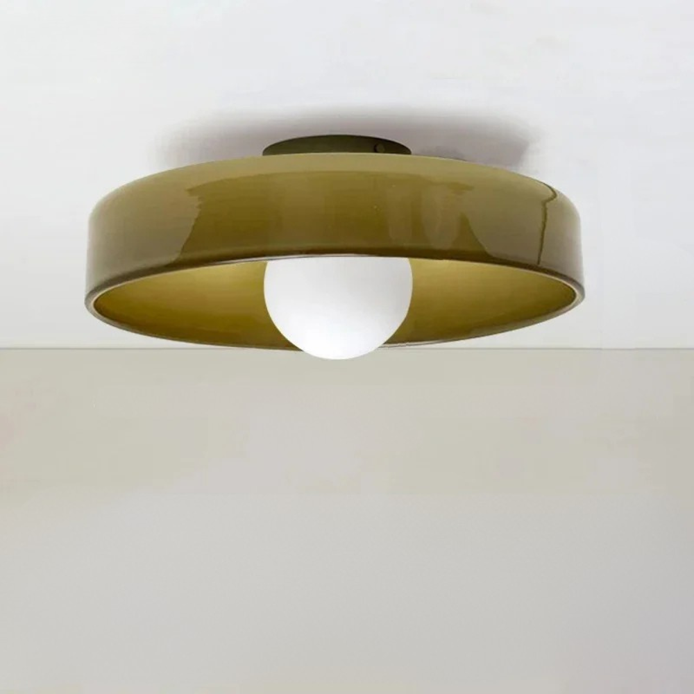 Nordic LED Glass Ceiling Light, Modern Style