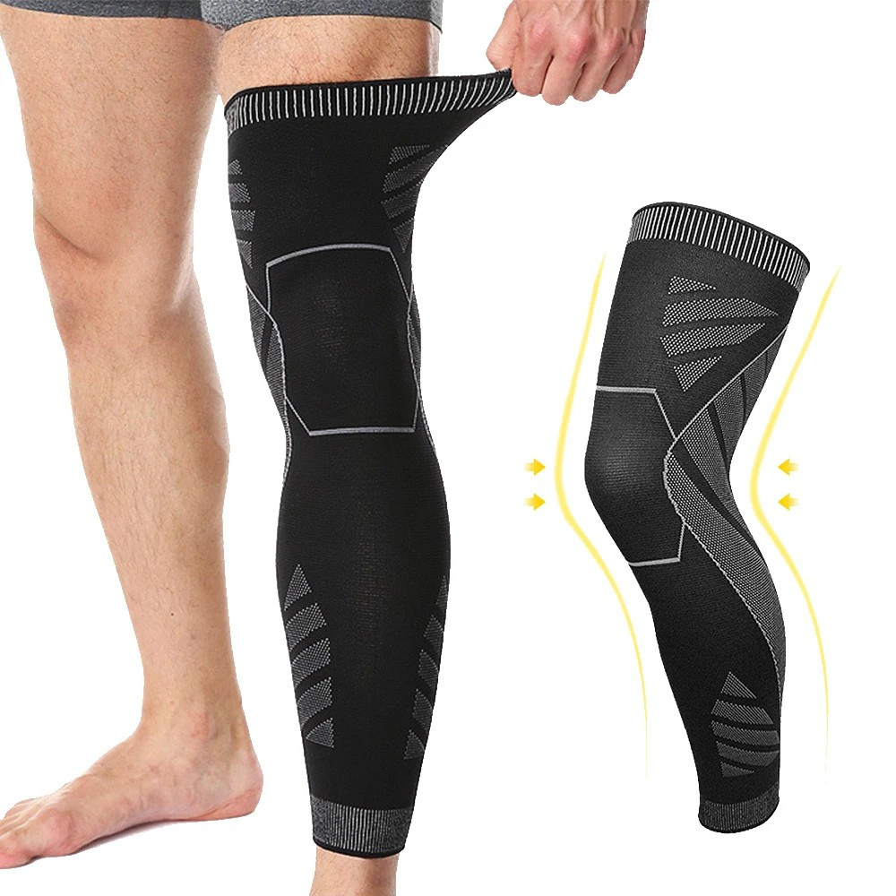 Knee Support Compression Sleeve – Full Leg Coverage