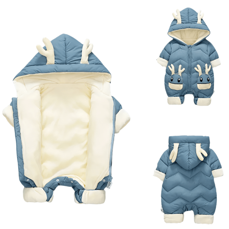 Insulated Baby Winter Snowsuit for Cold Weather