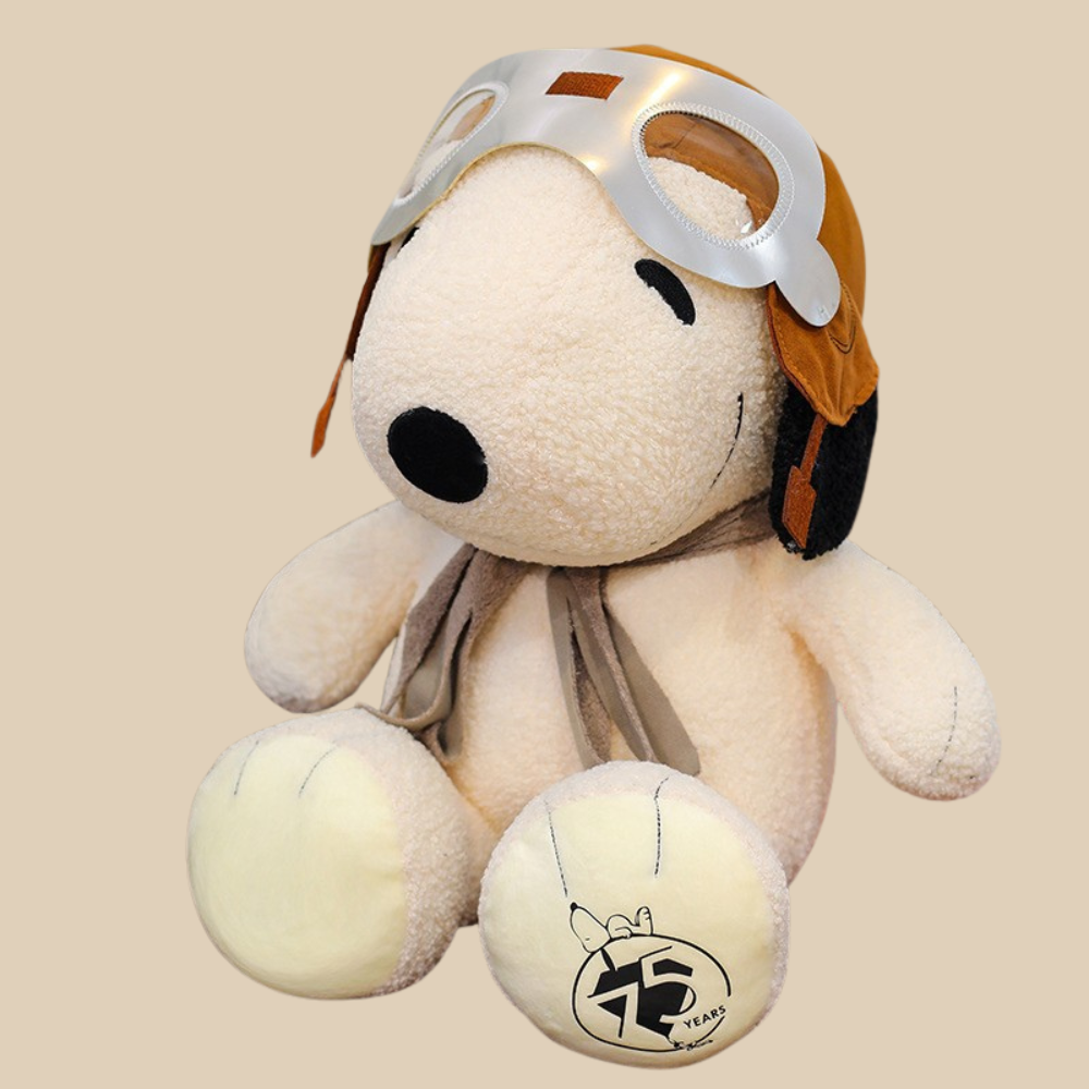Snoopy Plush Toy – Pilot & Repairman Styles, Soft & Cuddly