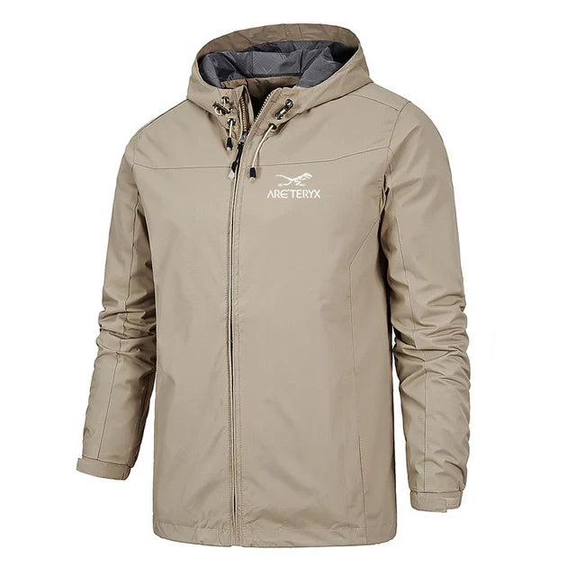 Men's Lightweight Windbreaker Jacket with Hood