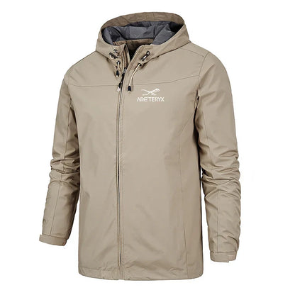 Men's Lightweight Windbreaker Jacket with Hood