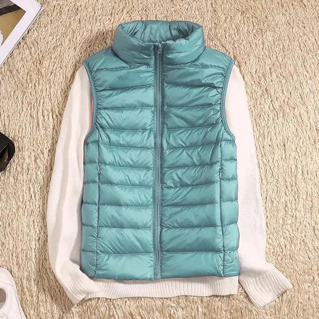Women's Lightweight Sleeveless Puffer Vest