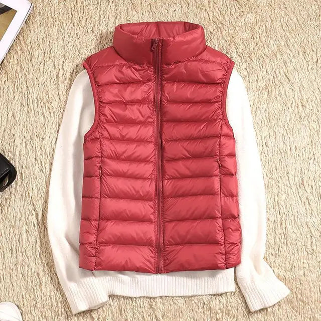 Women's Lightweight Sleeveless Puffer Vest