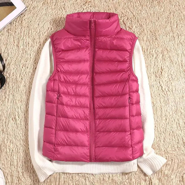Women's Lightweight Sleeveless Puffer Vest