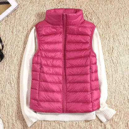 Women's Lightweight Sleeveless Puffer Vest