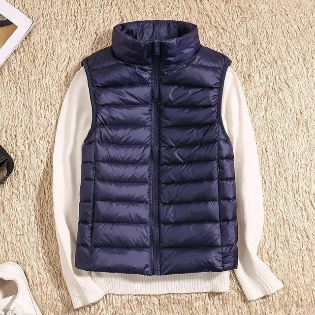 Women's Lightweight Sleeveless Puffer Vest