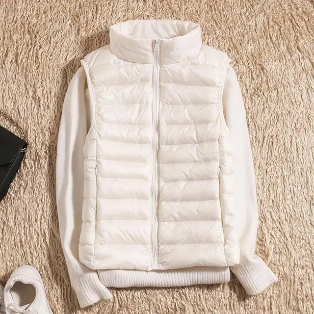 Women's Lightweight Sleeveless Puffer Vest