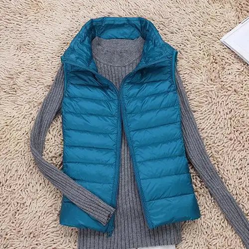 Women's Lightweight Sleeveless Puffer Vest