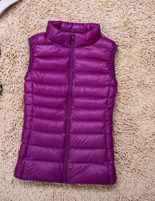 Women's Lightweight Sleeveless Puffer Vest