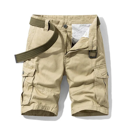 Men's Cargo Shorts Durable Cotton Blend