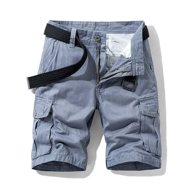 Men's Cargo Shorts Durable Cotton Blend
