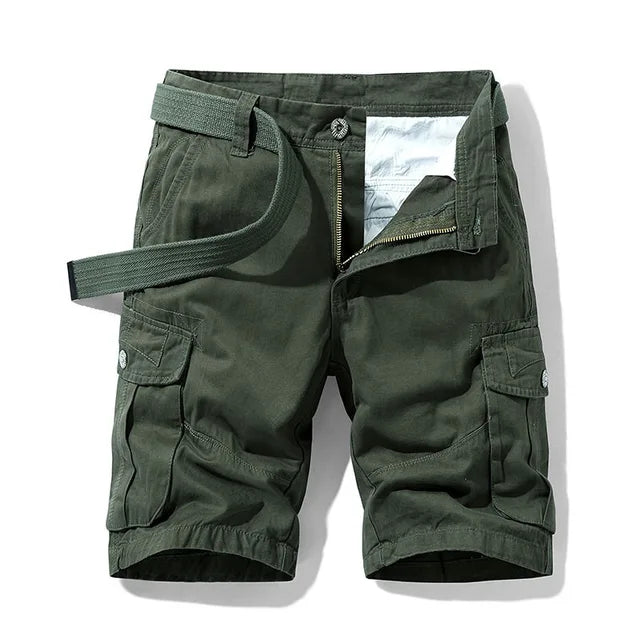 Men's Cargo Shorts Durable Cotton Blend