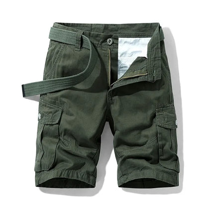 Men's Cargo Shorts Durable Cotton Blend