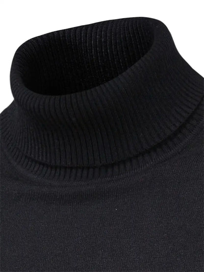 Men's Slim-Fit Knit Turtleneck Sweater