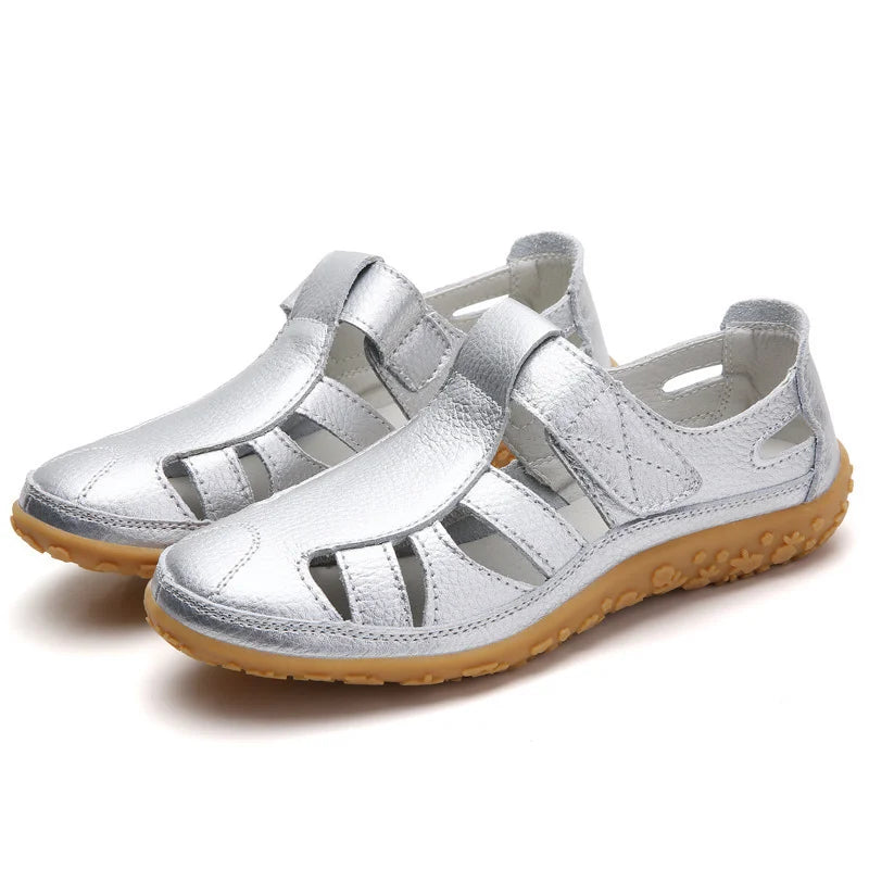Women's Closed-Toe Orthopedic Sandals with Non-Slip Sole