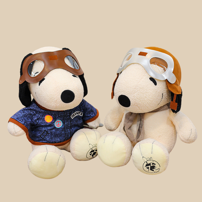 Snoopy Plush Toy – Pilot & Repairman Styles, Soft & Cuddly