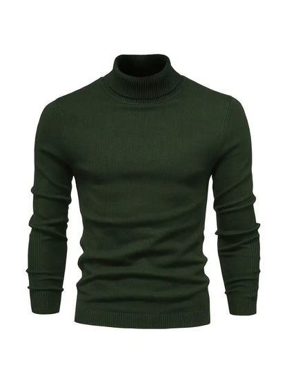 Men's Slim-Fit Knit Turtleneck Sweater