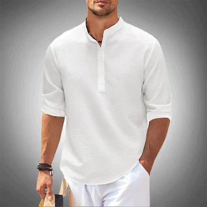 Men's Lightweight Summer Long Sleeve Shirt