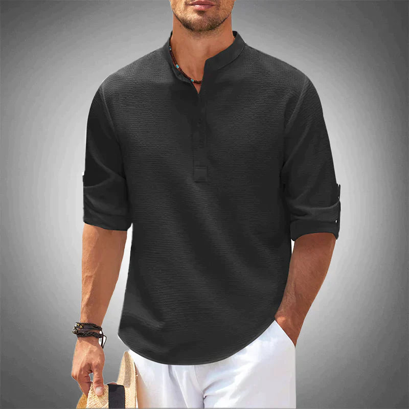 Men's Lightweight Summer Long Sleeve Shirt