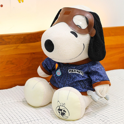 Snoopy Plush Toy – Pilot & Repairman Styles, Soft & Cuddly