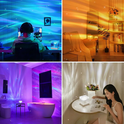Northern Lights LED Projector Mood Night Lamp
