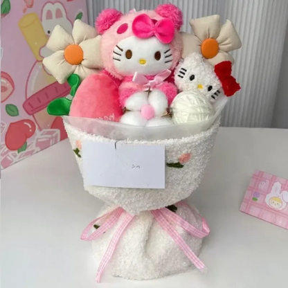 Plush Flower Bouquet - Cute Kawaii Plush Toy