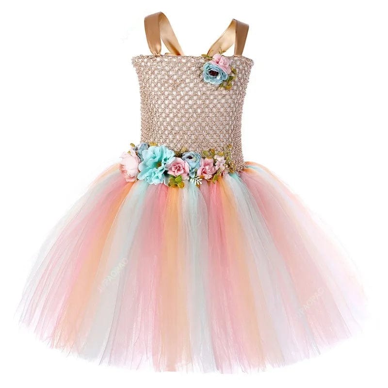 Girls’ Fairy and Princess Dress with Wings