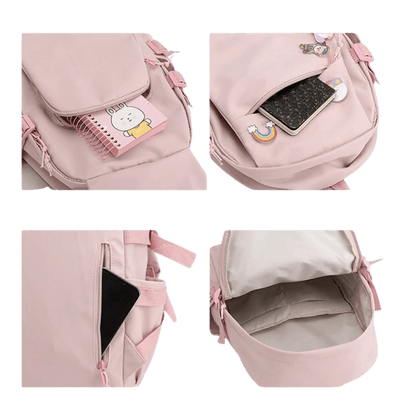 Colorful Character Backpack – Single or 3-Piece School Set