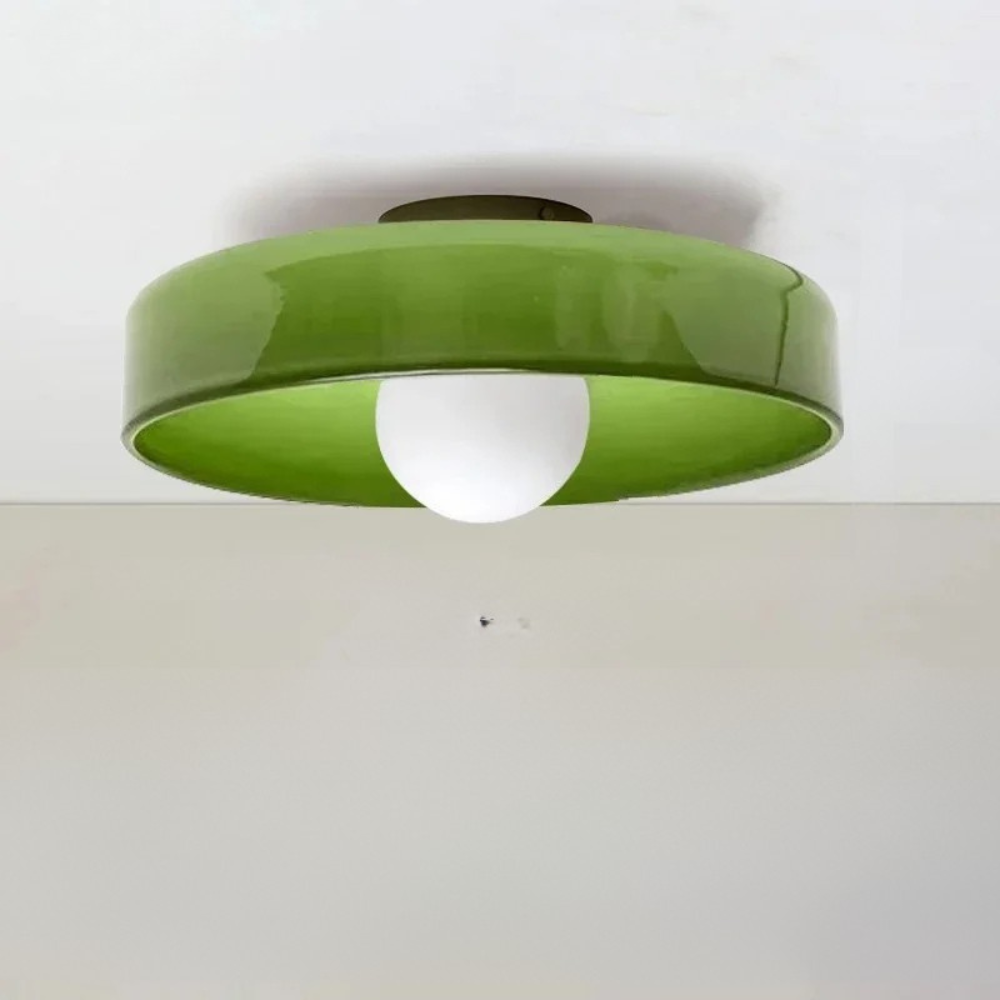 Nordic LED Glass Ceiling Light, Modern Style