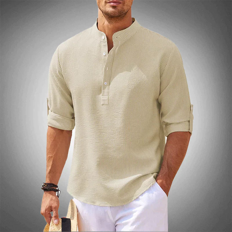 Men's Lightweight Summer Long Sleeve Shirt