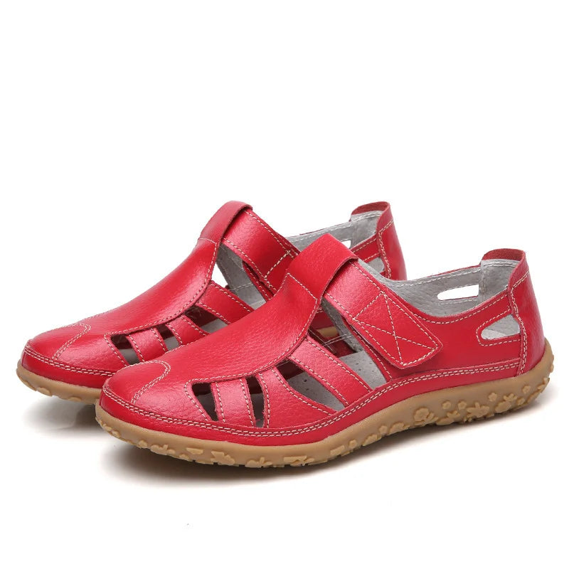 Women's Closed-Toe Orthopedic Sandals with Non-Slip Sole