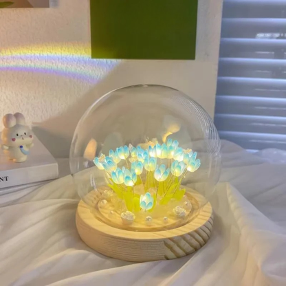 DIY Tulip LED Dome Night Light Gift Set