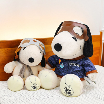 Snoopy Plush Toy – Pilot & Repairman Styles, Soft & Cuddly