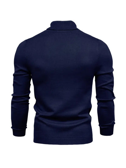 Men's Slim-Fit Knit Turtleneck Sweater